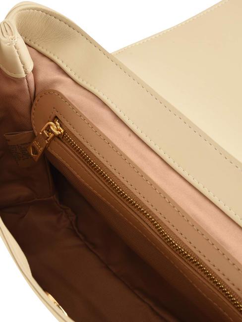 HEART LOGO Hand bag, with shoulder strap ivory - Women’s Bags