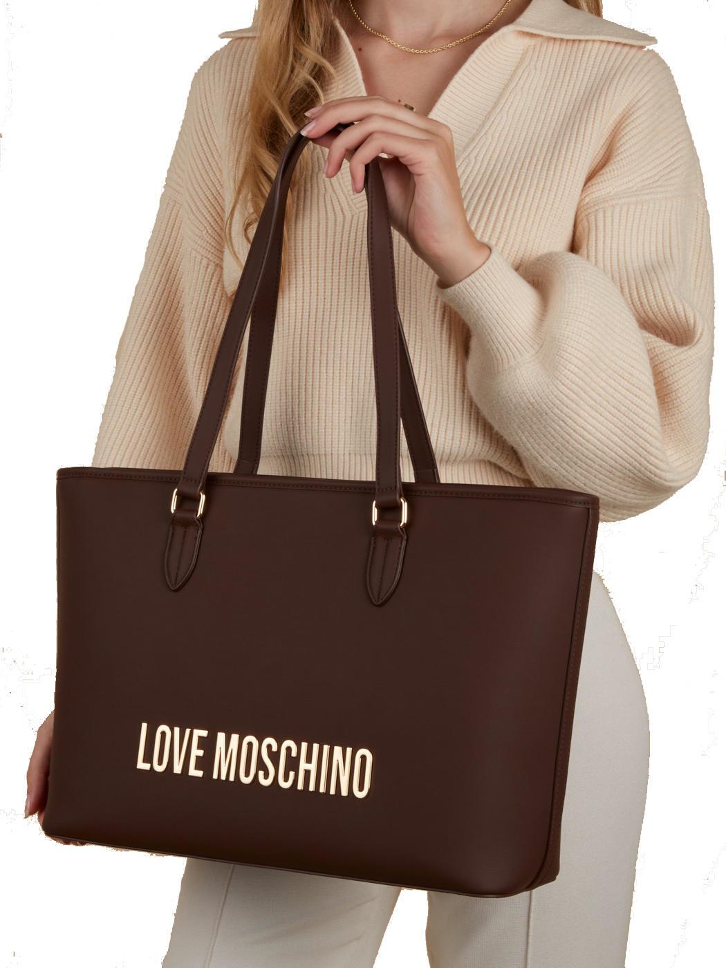Love Moschino Bold Bag Shoulder Shopping Bag I'm Afraid - Buy At