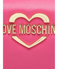 LOVE MOSCHINO HOLLIES Mini shoulder bag fuchsia - Women’s Bags - 3