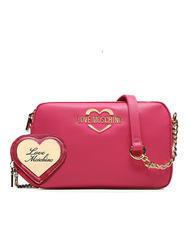 LOVE MOSCHINO HOLLIES Mini shoulder bag fuchsia - Women’s Bags - 5
