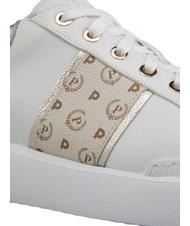 POLLINI HERITAGE NUKE Platform sneakers ivory / platinum - Women’s shoes - 5