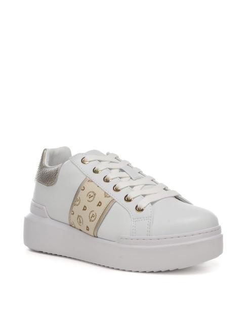 HERITAGE NUKE Platform sneakers ivory / platinum - Women’s shoes