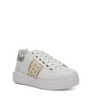 POLLINI HERITAGE NUKE Platform sneakers ivory / platinum - Women’s shoes - 3