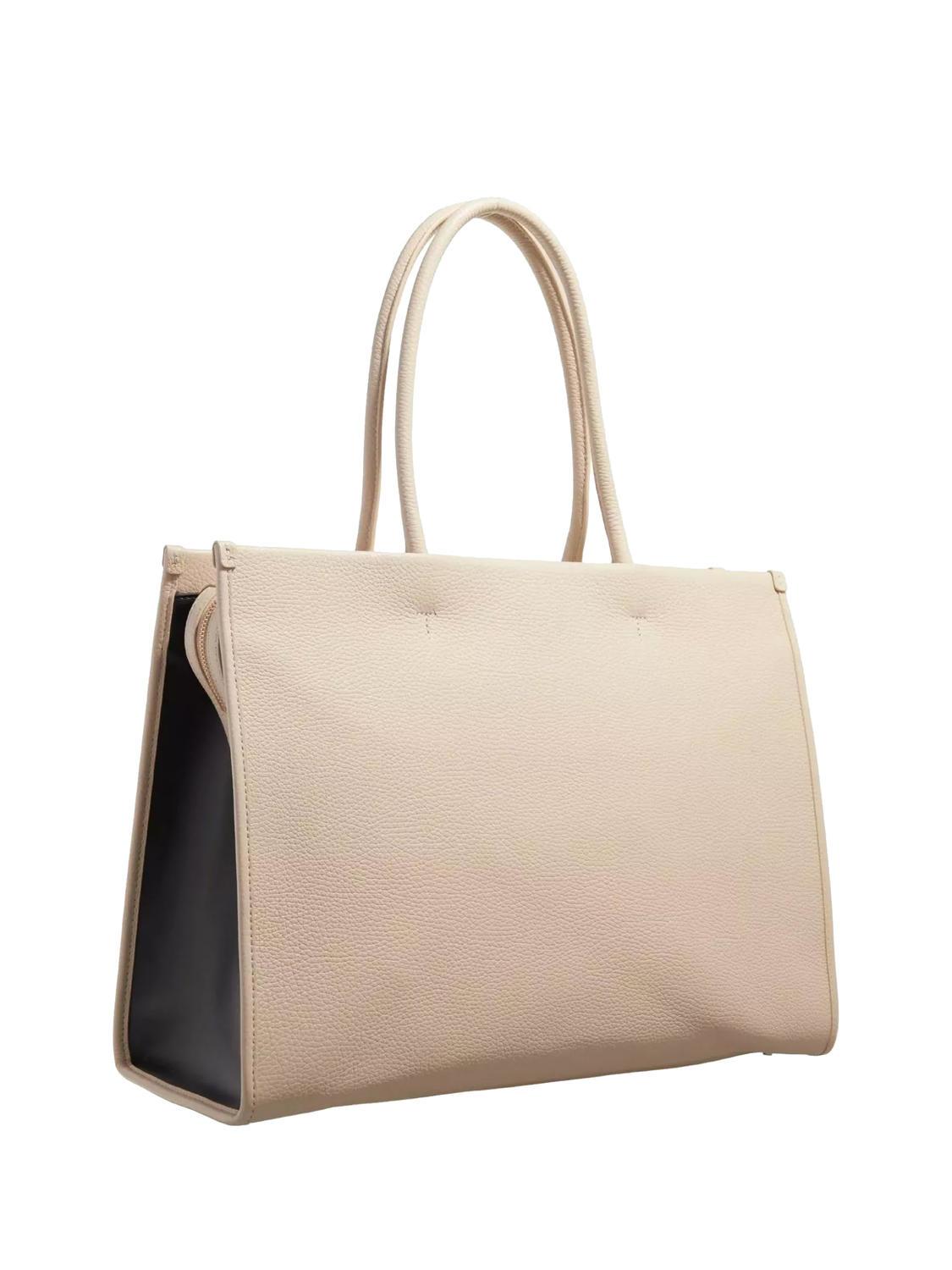 FURLA OPPORTUNITY Large leather tote bag