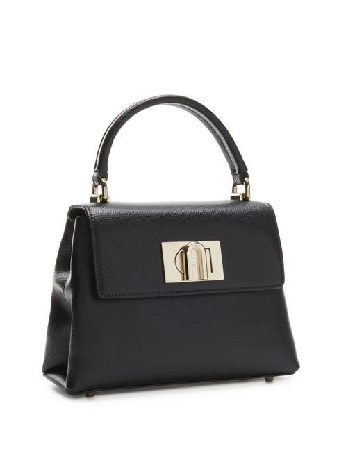 1927 Handbag, with shoulder strap, in leather Black - Women’s Bags