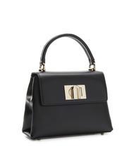FURLA 1927 Handbag, with shoulder strap, in leather Black - Women’s Bags - 2