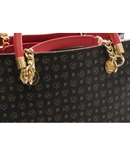 POLLINI Tapiro Handbag; with shoulder strap black lacquer - Women’s Bags - 4