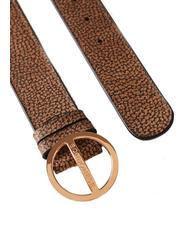 BORBONESE GRAFFITI Round buckle belt - Belts