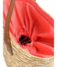 MANDARINA DUCK SEASHELL STRAW Shoulder bag CORAL - Women’s Bags - 3