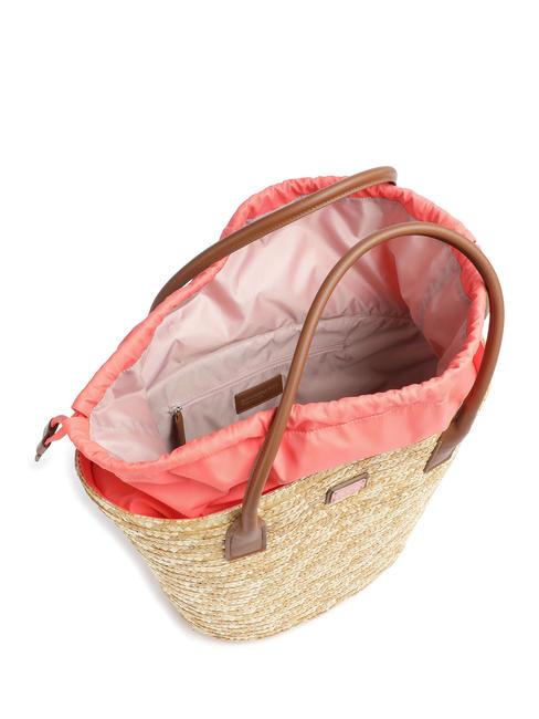 SEASHELL STRAW Shoulder bag CORAL - Women’s Bags
