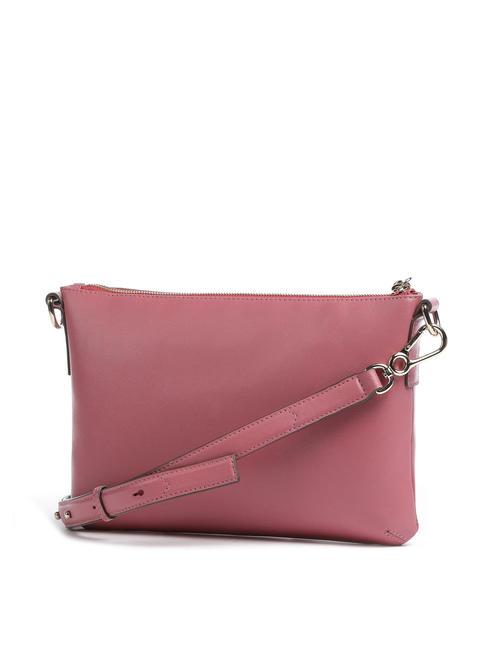 LUNA Flat bag in leather blush - Women’s Bags