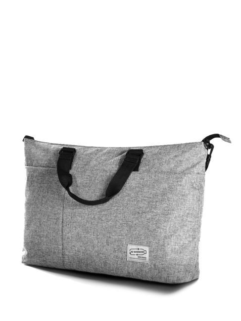 RE-GENERATION Weekend bag with shoulder strap Grey - Duffle bags