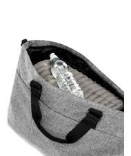 SMEMORANDA RE-GENERATION Weekend bag with shoulder strap Grey - Duffle bags - 7