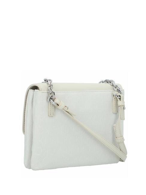 RE-LOCK  Mini hand bag, with shoulder strap dark ecru - Women’s Bags