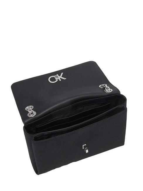 RE-LOCK Convertible Shoulder/crossbody bag black and black - Women’s Bags