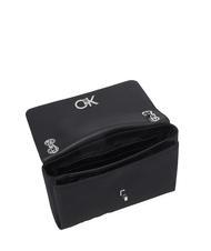 CALVIN KLEIN RE-LOCK Convertible Shoulder/crossbody bag black and black - Women’s Bags - 4