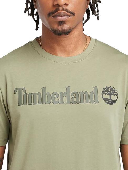KENNEBEC RIVER LINEAR LOGO Cotton T-shirt cassel earth - T-shirt