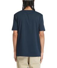 TIMBERLAND KENNEBEC RIVER LINEAR LOGO Cotton T-shirt - T-shirt
