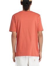 TIMBERLAND KENNEBEC RIVER LINEAR LOGO Cotton T-shirt burnt sienna-app - T-shirt - 2