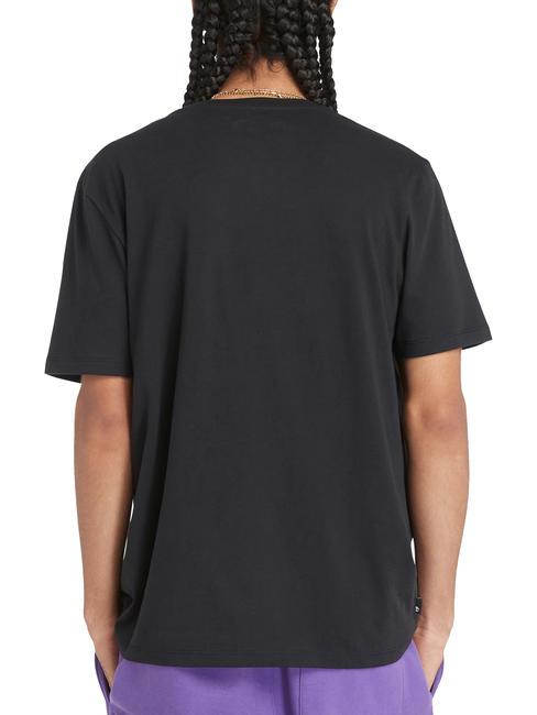 KBEC RIVER Short-sleeved T-shirt black / wheat boot - T-shirt