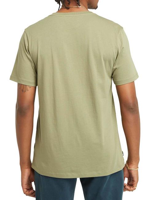 STACK LOGO Cotton T-shirt cassel earth - T-shirt