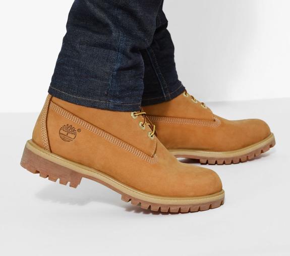 ankle boots 6 INCH PREMIUM, in nubuck yellow - Men&rsquo;s shoes