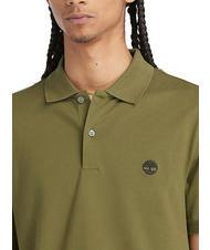 TIMBERLAND MERRYMEETING RIVER Stretch cotton polo shirt sphagnum - Polo shirt - 3