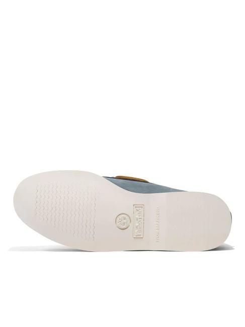 CLASSIC BOAT Leather boat shoe medium blue nubuck - Men&rsquo;s shoes