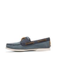 TIMBERLAND CLASSIC BOAT Leather boat shoe medium blue nubuck - Men’s shoes - 3