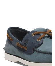 TIMBERLAND CLASSIC BOAT Leather boat shoe medium blue nubuck - Men’s shoes - 5