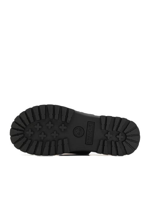 CLAIREMONT WAY Leather slipper sandal black full grain - Women&rsquo;s shoes