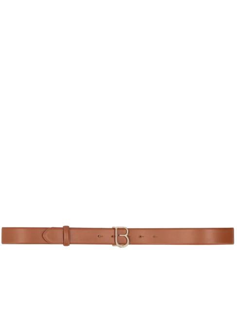 BELT Leather belt LEATHER - Belts