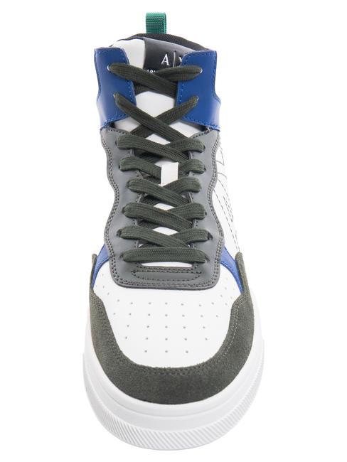 A|X High sneakers dark green+bluette - Men’s shoes