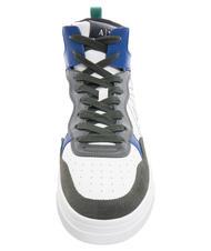 ARMANI EXCHANGE A|X High sneakers dark green+bluette - Men’s shoes - 4