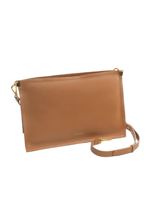 SNIP Shoulder bag in hammered leather cuir/noir - Women&rsquo;s Bags