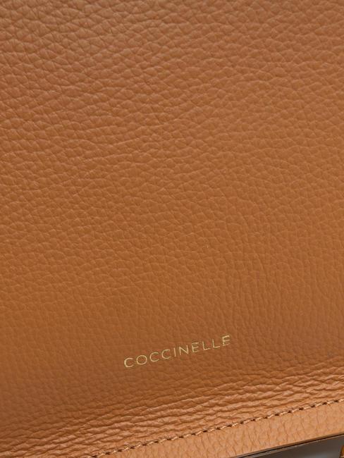 SNIP Shoulder bag in hammered leather cuir/noir - Women&rsquo;s Bags