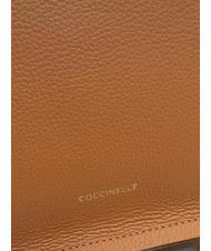 COCCINELLE SNIP Shoulder bag in hammered leather cuir/noir - Women&rsquo;s Bags - 5