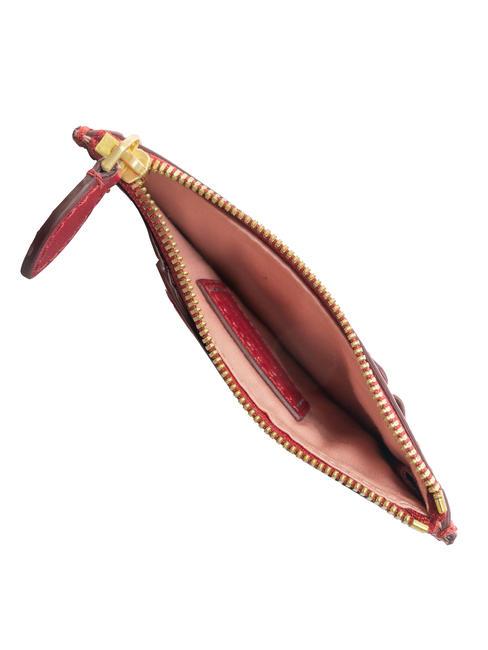 BETTINA  Leather coin purse berry abb. gold - Women&rsquo;s Wallets