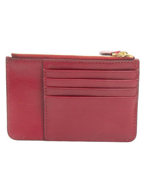 BETTINA  Leather coin purse berry abb. gold - Women&rsquo;s Wallets