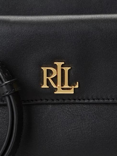 MARCY Medium leather shoulder bag BLACK - Women’s Bags