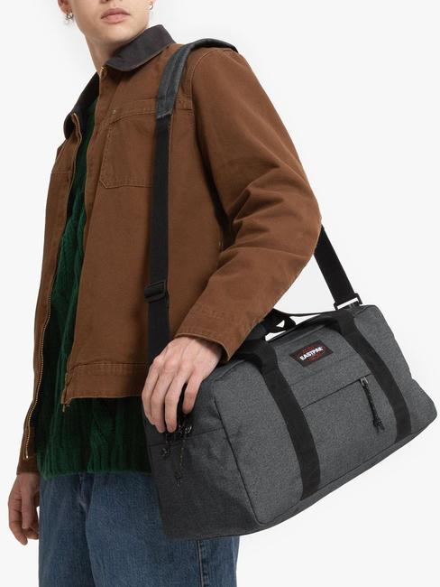 COMPACT + Duffle bag with shoulder strap BlackDenim - Duffle bags