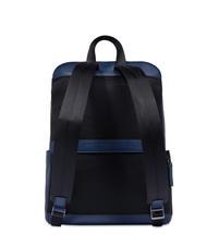 THE BRIDGE DAMIANO Leather backpack for 14" laptop deep ocean abb. matte dark ruthenium - Laptop backpacks - 2