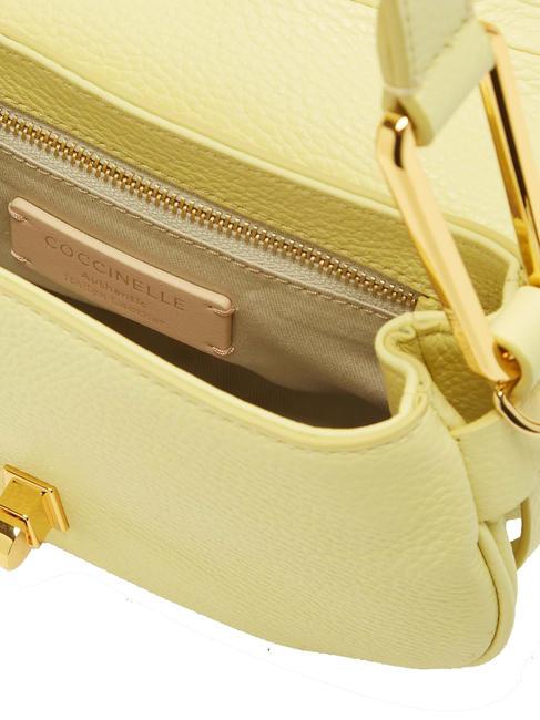 MAGIE SOFT Leather shoulder bag with shoulder strap lime wash - Women&rsquo;s Bags