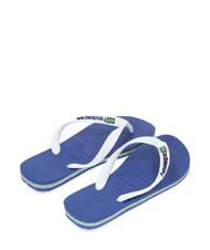 HAVAIANAS BRASIL LOGO Men's flip flops marineblu - Unisex shoes - 4