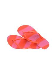 HAVAIANAS SLIM COLOR FUN Flip flops neon coral - Women’s shoes - 4