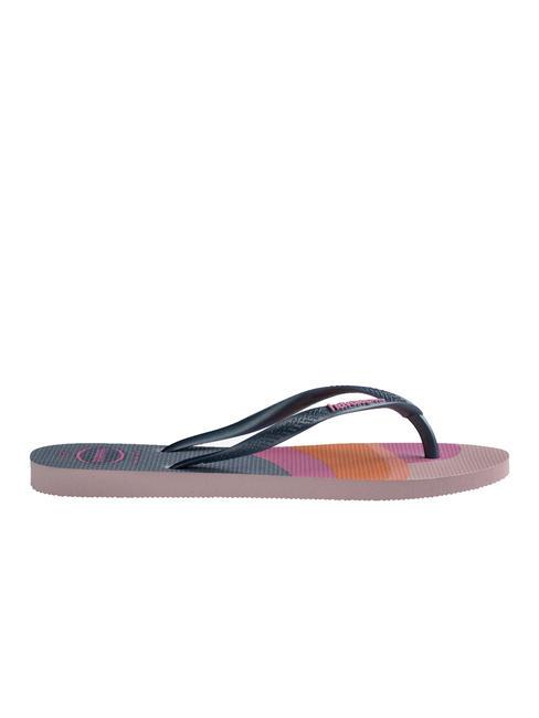 PALETTE GLOW Flip flops peony roses - Women’s shoes