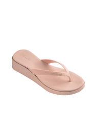 HAVAIANAS HIGH PLATFORM Flip-flops with wedge ballet rose - Women&rsquo;s shoes - 3