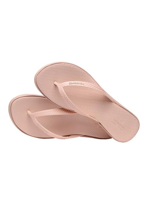 HIGH PLATFORM Flip-flops with wedge ballet rose - Women&rsquo;s shoes