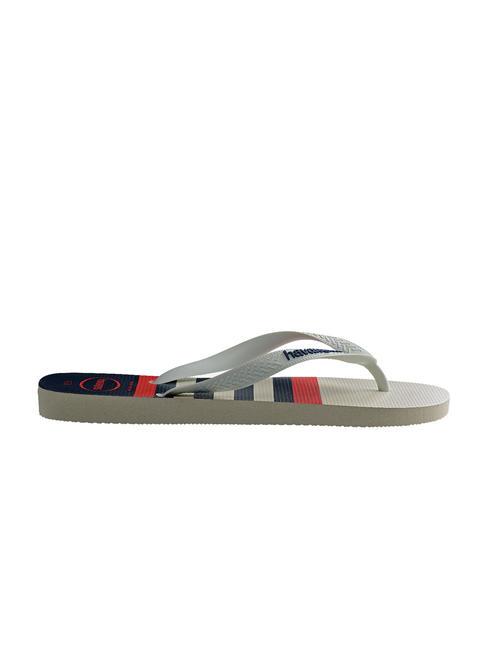 flip flops TOP NAUTICAL white/white/navy blue - Men’s shoes