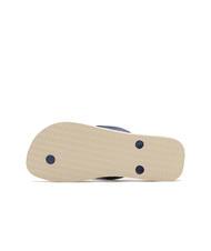 HAVAIANAS flip flops TOP NAUTICAL white/white/navy blue - Men’s shoes - 5